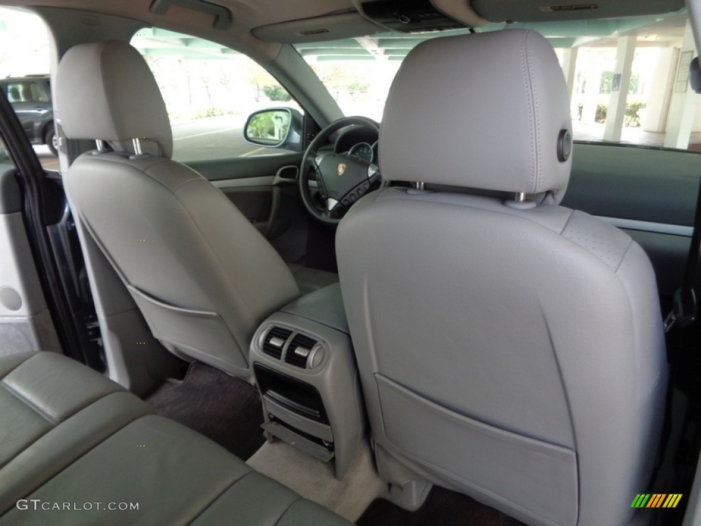 2004 Cayenne S - Titanium Metallic / Stone/Steel Grey photo #73