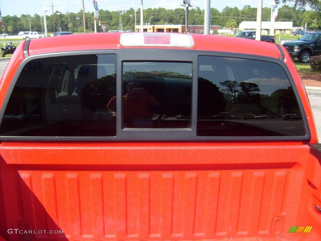 2004 F150 XLT SuperCrew 4x4 - Bright Red / Dark Flint photo #26