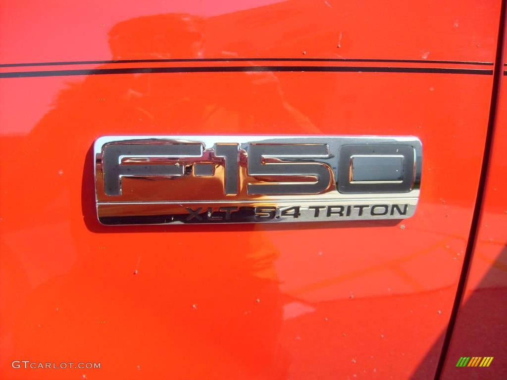 2004 F150 XLT SuperCrew 4x4 - Bright Red / Dark Flint photo #29
