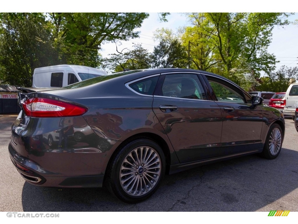 2015 Fusion Titanium - Magnetic Metallic / Charcoal Black photo #7