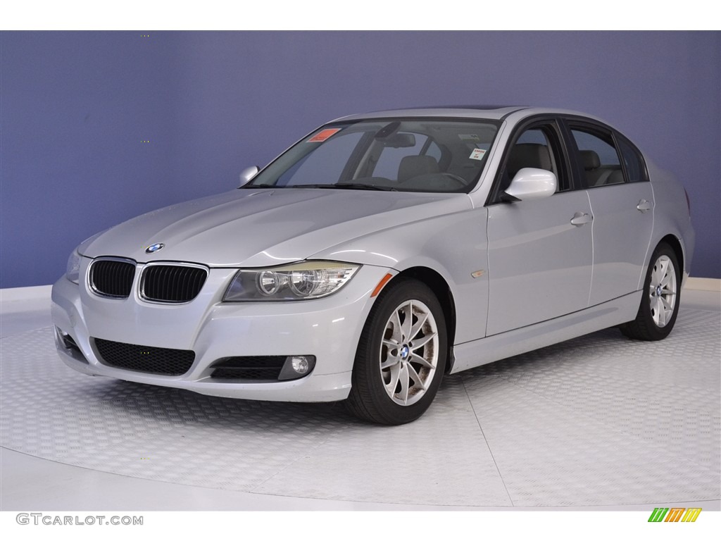 2010 3 Series 328i Sedan - Titanium Silver Metallic / Gray Dakota Leather photo #3