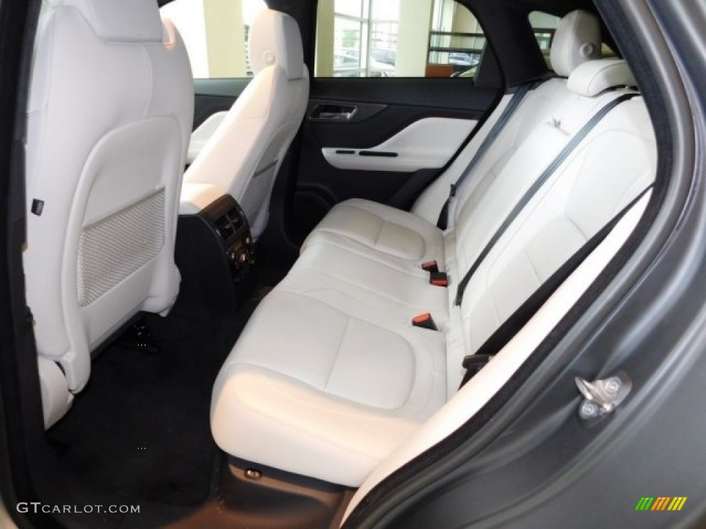 2017 Jaguar F-PACE 35t AWD First Edition Rear Seat Photos