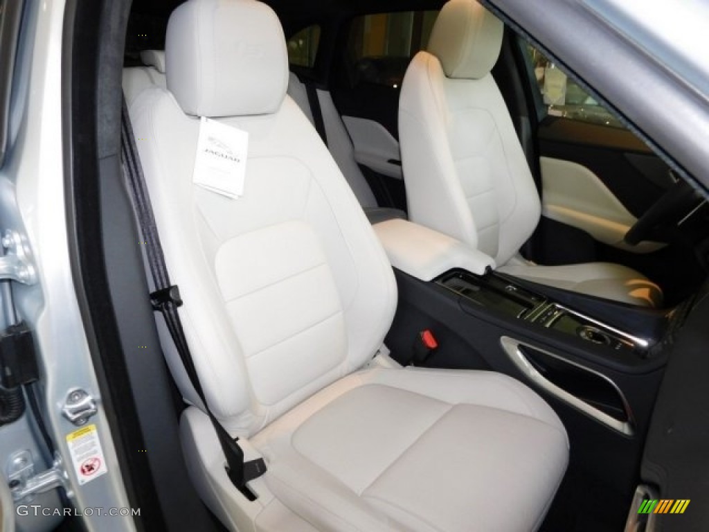 First Edition Light Oyster Houndstooth Interior 2017 Jaguar F-PACE 35t AWD First Edition Photo #113007364