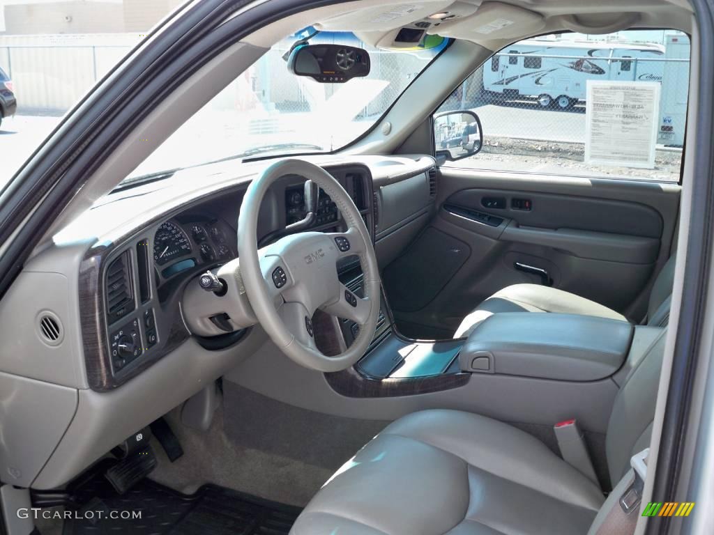 2006 Sierra 1500 Denali Crew Cab 4WD - Silver Birch Metallic / Stone Gray leather photo #4
