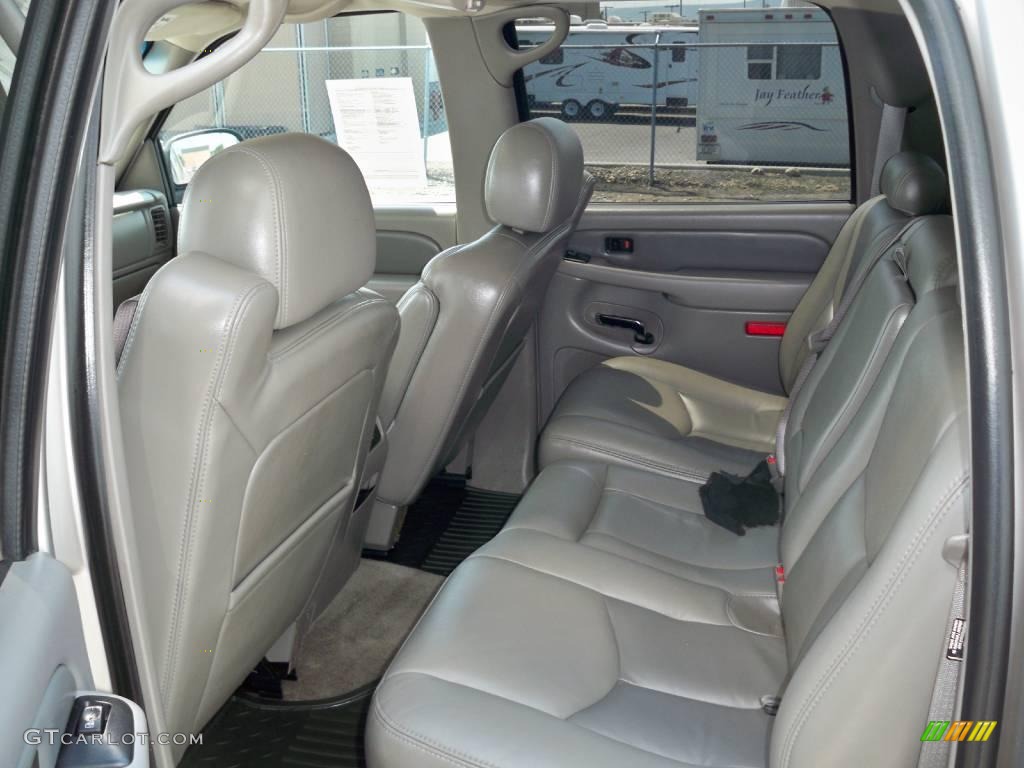 2006 Sierra 1500 Denali Crew Cab 4WD - Silver Birch Metallic / Stone Gray leather photo #5