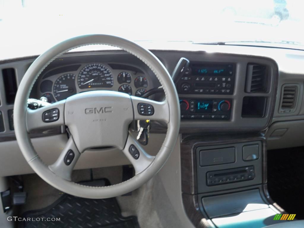 2006 Sierra 1500 Denali Crew Cab 4WD - Silver Birch Metallic / Stone Gray leather photo #6