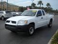 2007 Arctic White Mitsubishi Raider LS Extended Cab  photo #7