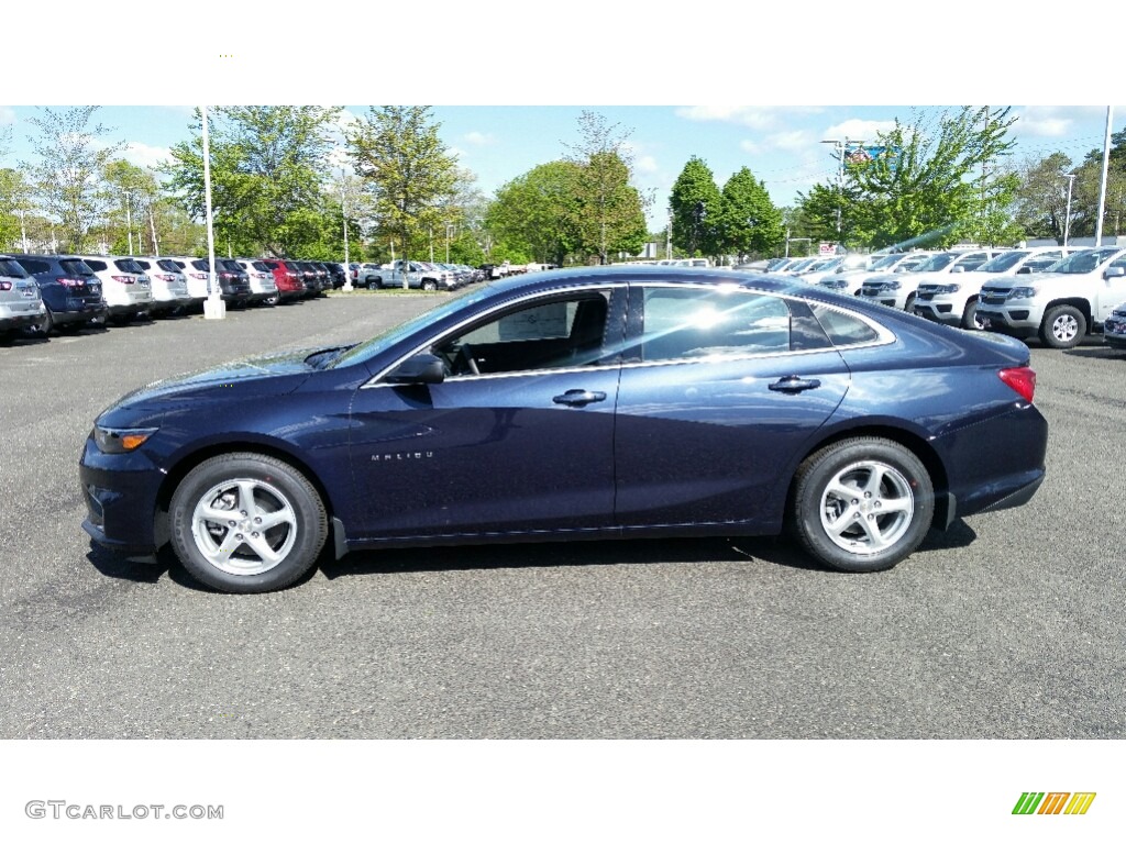 2016 Malibu LS - Blue Velvet Metallic / Jet Black photo #3