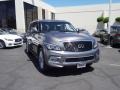 2015 Smoky Quartz Infiniti QX80 AWD  photo #3