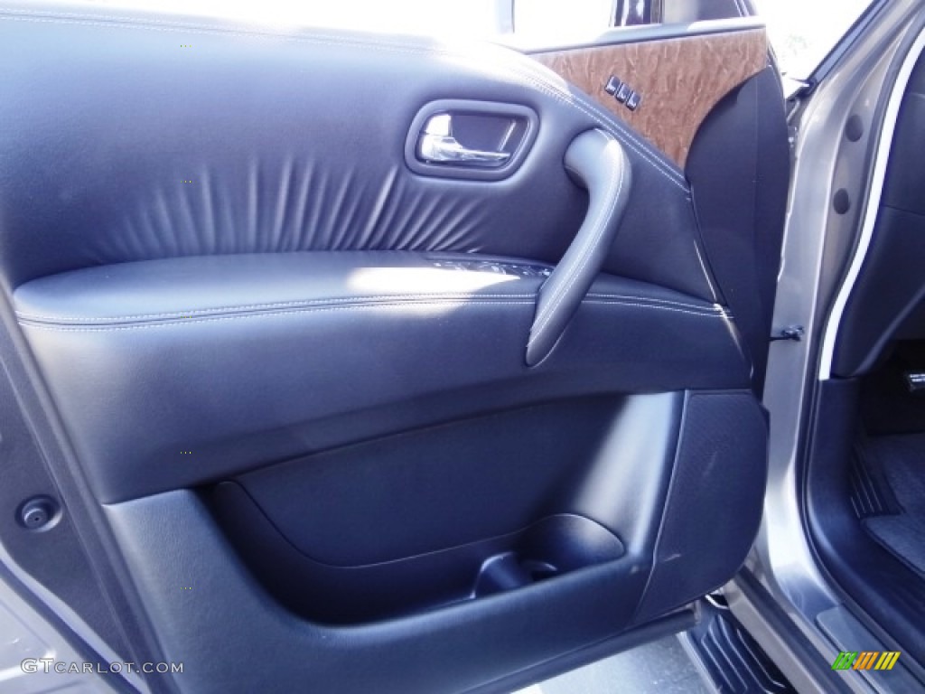 2015 QX80 AWD - Smoky Quartz / Graphite photo #13