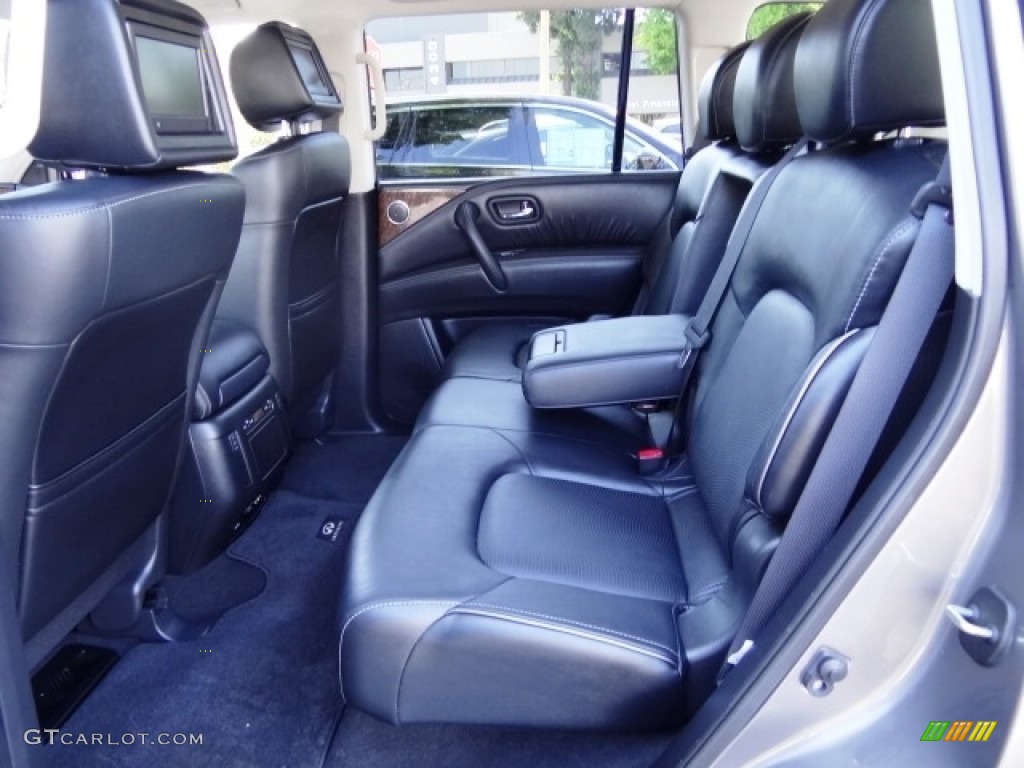 2015 QX80 AWD - Smoky Quartz / Graphite photo #15