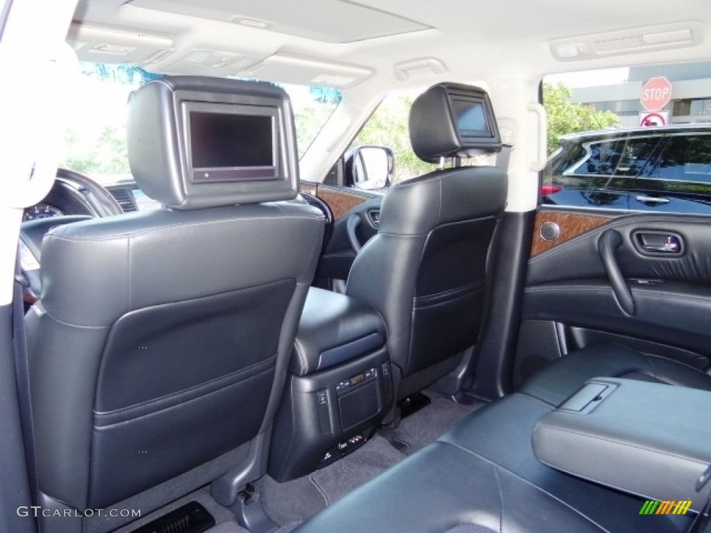 2015 QX80 AWD - Smoky Quartz / Graphite photo #16