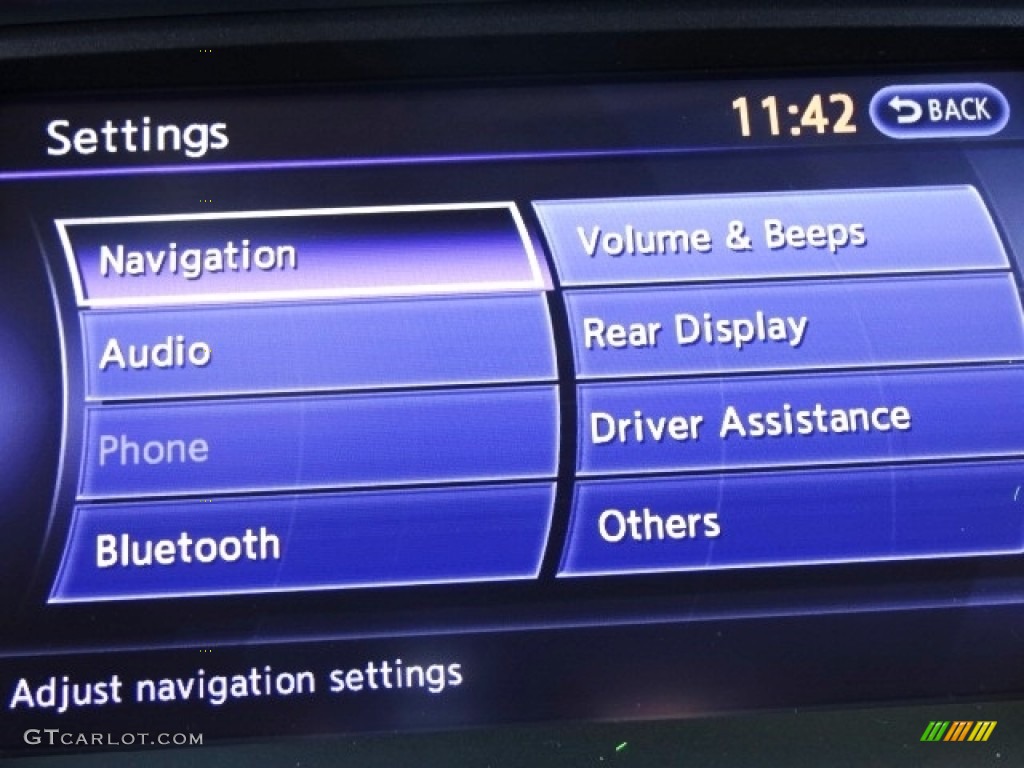 2015 QX80 AWD - Smoky Quartz / Graphite photo #29