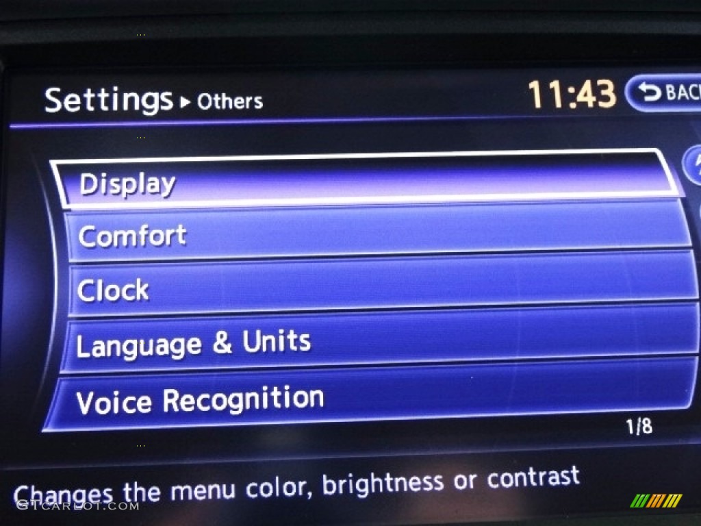 2015 QX80 AWD - Smoky Quartz / Graphite photo #32