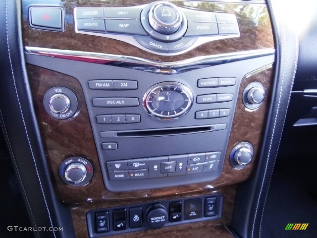 2015 QX80 AWD - Smoky Quartz / Graphite photo #34