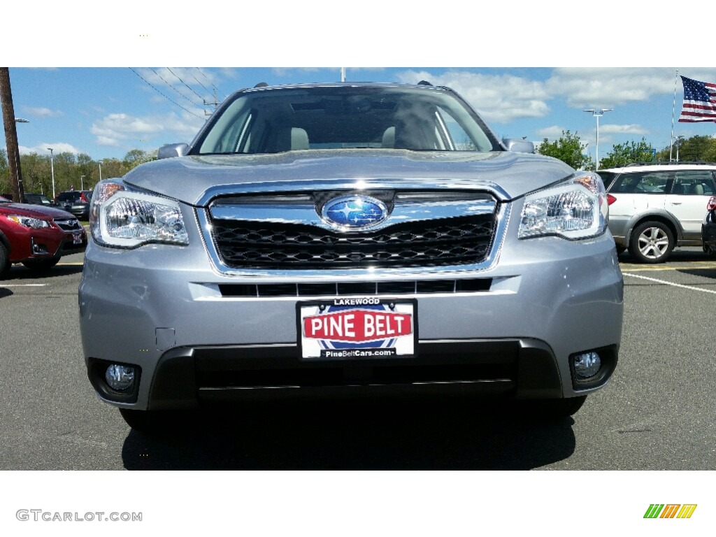 2016 Forester 2.5i Touring - Ice Silver Metallic / Gray photo #2