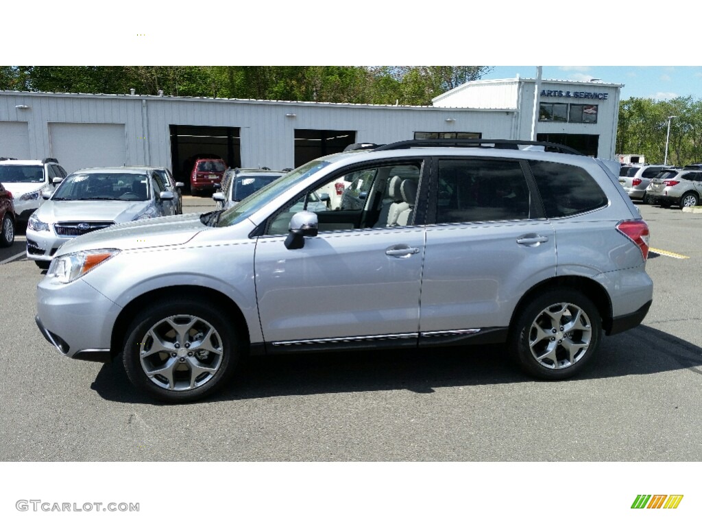 2016 Forester 2.5i Touring - Ice Silver Metallic / Gray photo #3