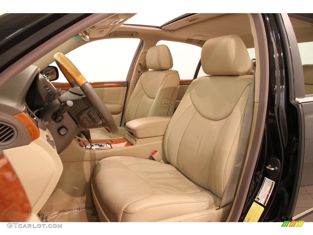 2005 LS 430 Sedan - Black Onyx / Cashmere photo #8