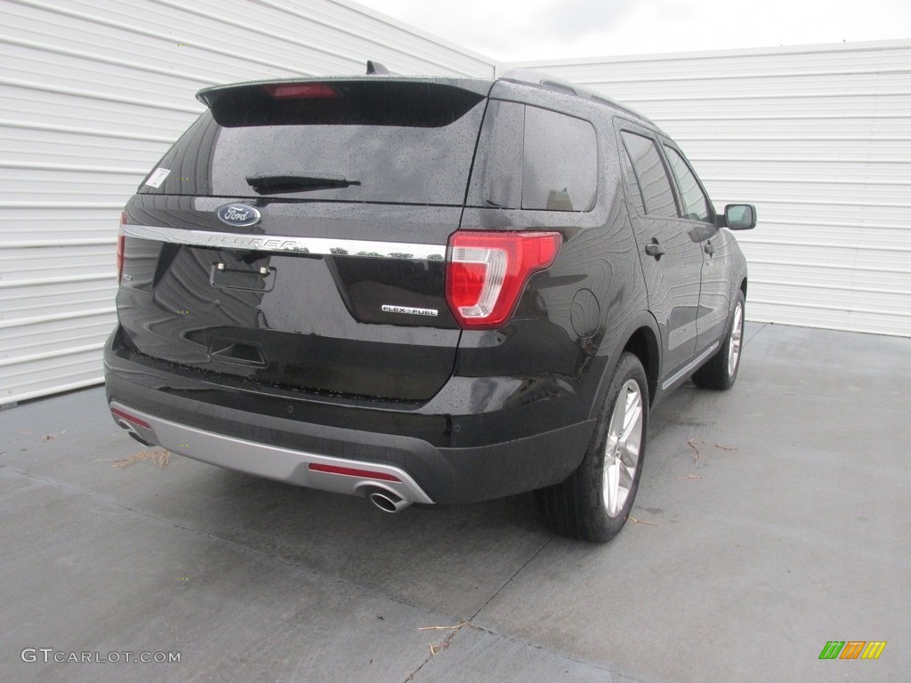 2016 Explorer XLT - Shadow Black / Ebony Black photo #4