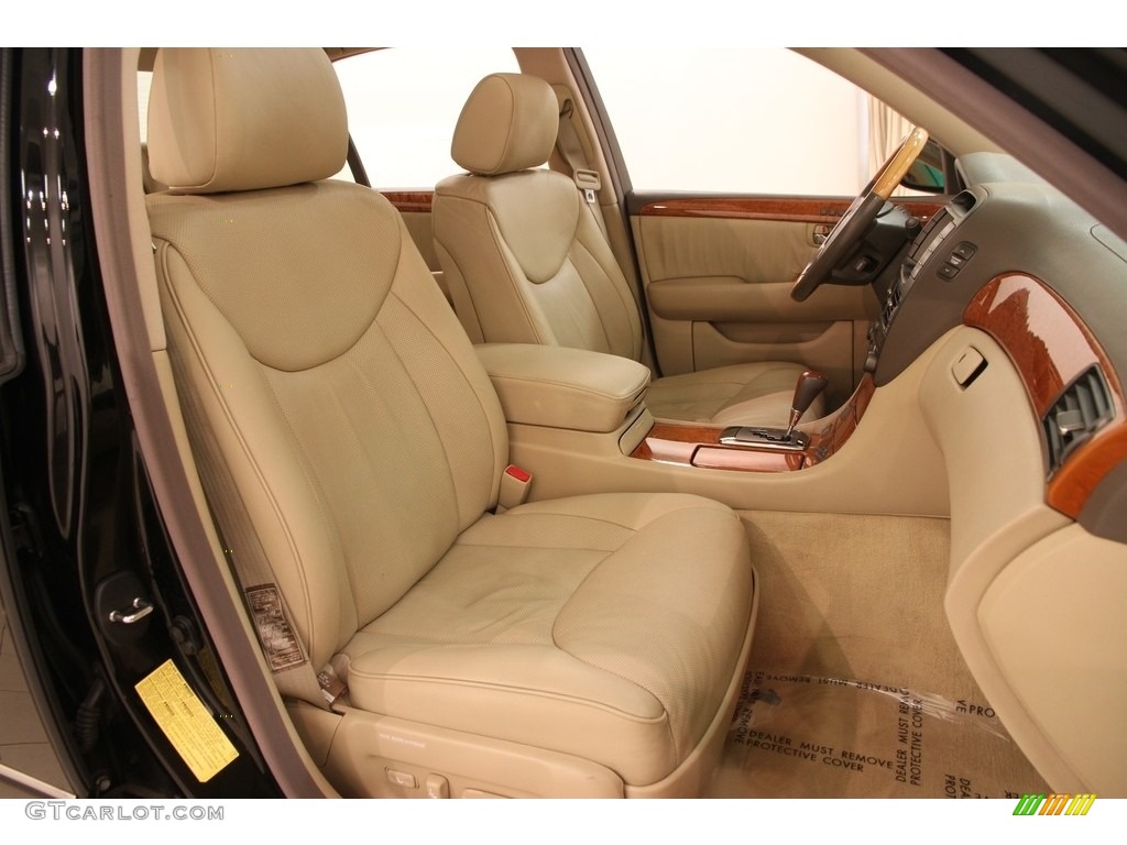 2005 LS 430 Sedan - Black Onyx / Cashmere photo #17
