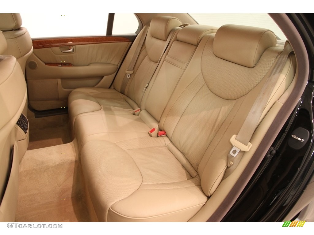 2005 LS 430 Sedan - Black Onyx / Cashmere photo #19