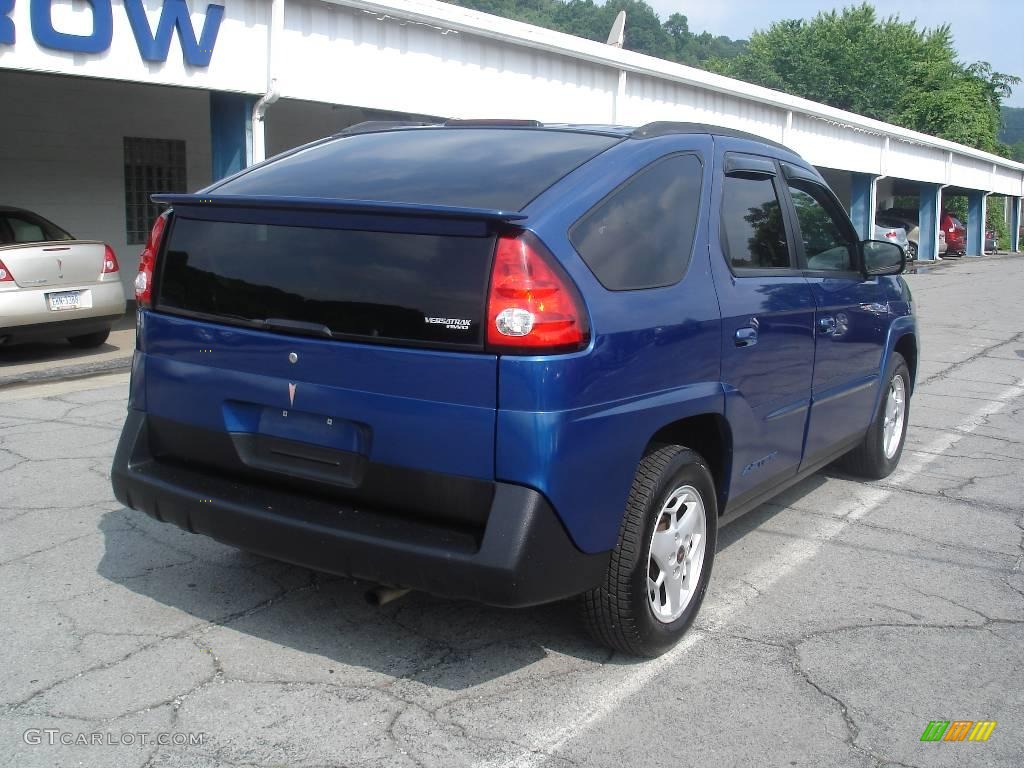 2005 Aztek AWD - Electric Blue Metallic / Dark Gray photo #2