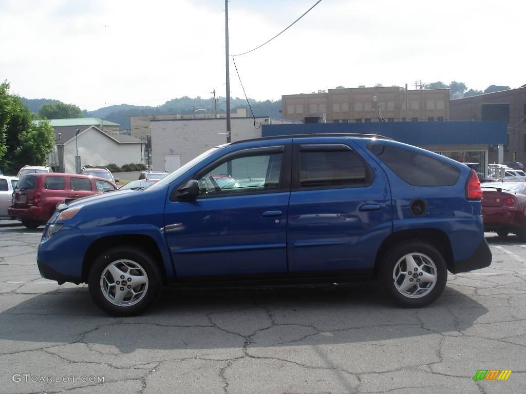 2005 Aztek AWD - Electric Blue Metallic / Dark Gray photo #5