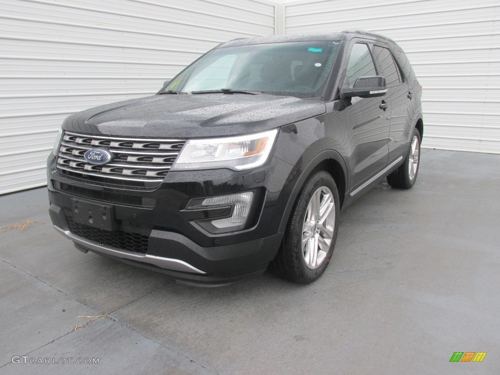 2016 Explorer XLT - Shadow Black / Ebony Black photo #7