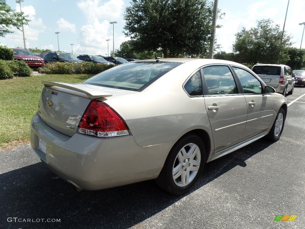 2012 Impala LT - Gold Mist Metallic / Neutral photo #8