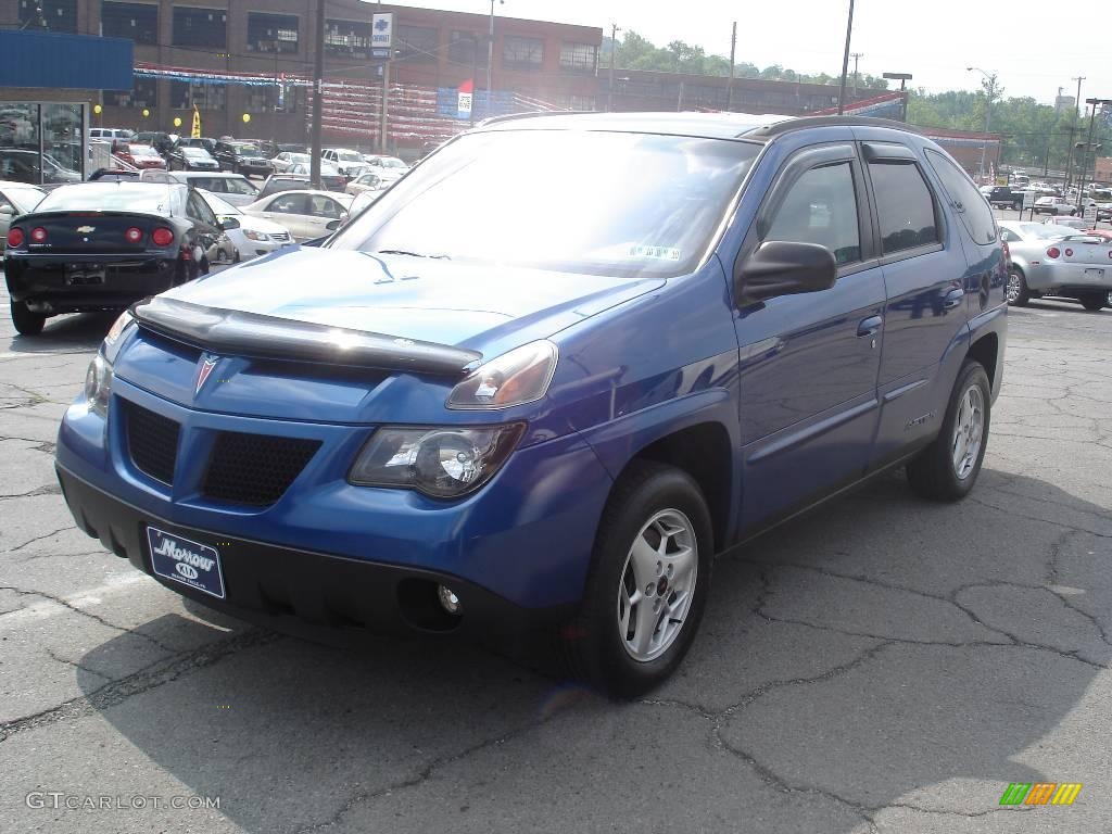 2005 Aztek AWD - Electric Blue Metallic / Dark Gray photo #16
