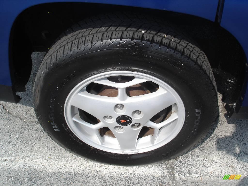 2005 Aztek AWD - Electric Blue Metallic / Dark Gray photo #20