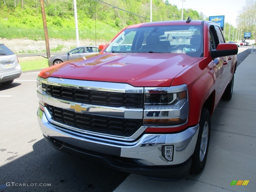 2016 Silverado 1500 LT Double Cab 4x4 - Siren Red Tintcoat / Dark Ash/Jet Black photo #6