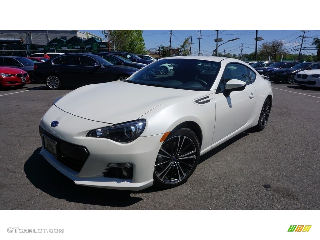 Satin White Pearl Subaru BRZ