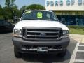 2004 Oxford White Ford F550 Super Duty XL Regular Cab 4x4 Chassis Stake Truck  photo #8