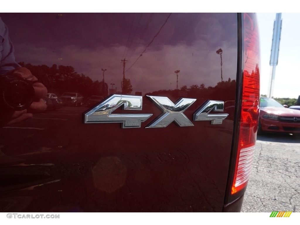 2014 1500 Express Crew Cab 4x4 - Deep Cherry Red Crystal Pearl / Black/Diesel Gray photo #18