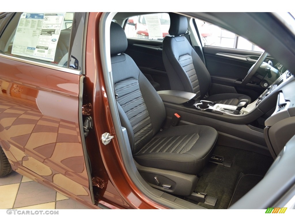 2016 Fusion SE - Bronze Fire Metallic / Charcoal Black photo #28