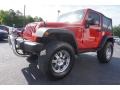 Flame Red - Wrangler X 4x4 Photo No. 3