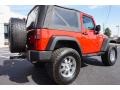 Flame Red - Wrangler X 4x4 Photo No. 7