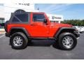 Flame Red - Wrangler X 4x4 Photo No. 8