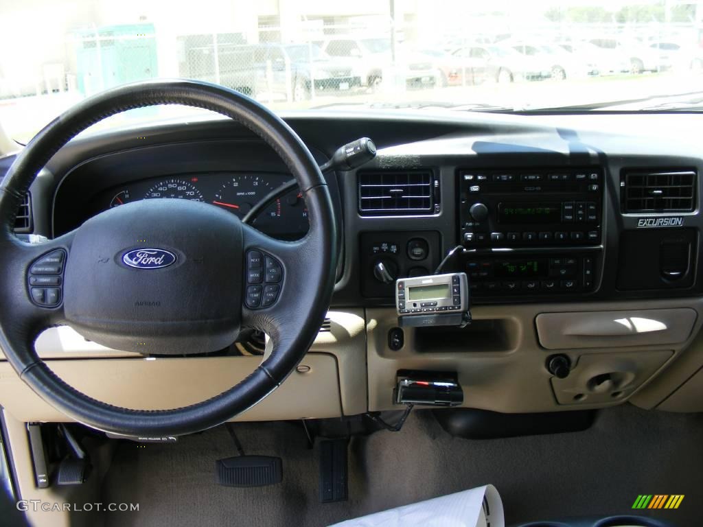 2005 Excursion Eddie Bauer 4x4 - Oxford White / Medium Pebble photo #38