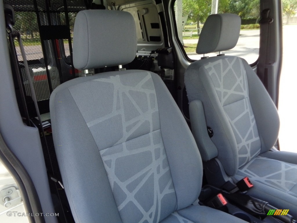 2010 Transit Connect XL Cargo Van - Silver Metallic / Dark Gray photo #18