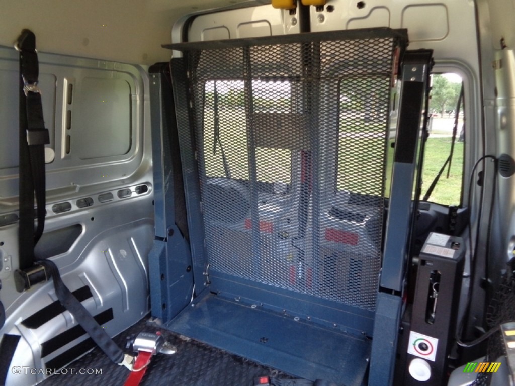 2010 Transit Connect XL Cargo Van - Silver Metallic / Dark Gray photo #39