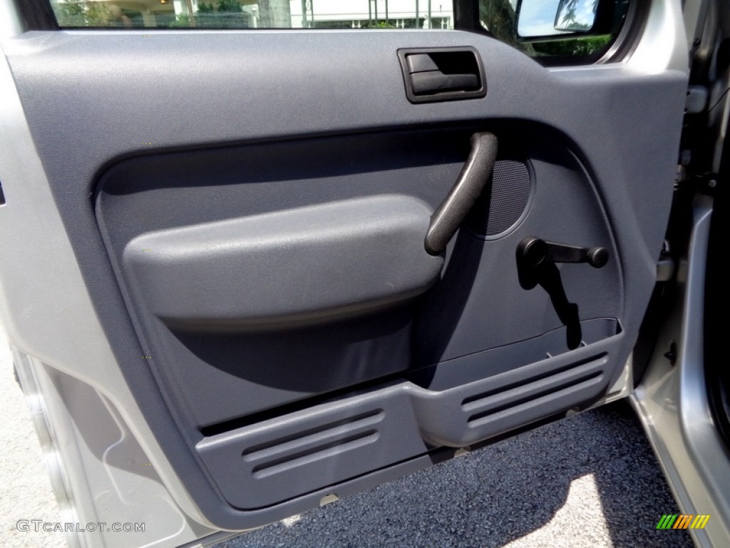 2010 Transit Connect XL Cargo Van - Silver Metallic / Dark Gray photo #60