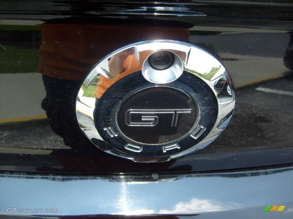 2005 Mustang GT Premium Coupe - Black / Medium Parchment photo #11