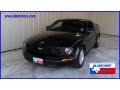 2005 Black Ford Mustang V6 Deluxe Coupe  photo #5