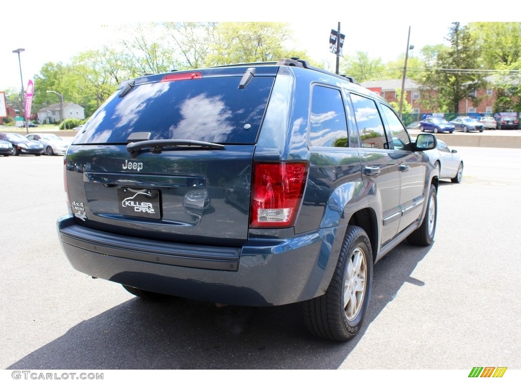 2007 Grand Cherokee Laredo 4x4 - Steel Blue Metallic / Medium Slate Gray photo #7