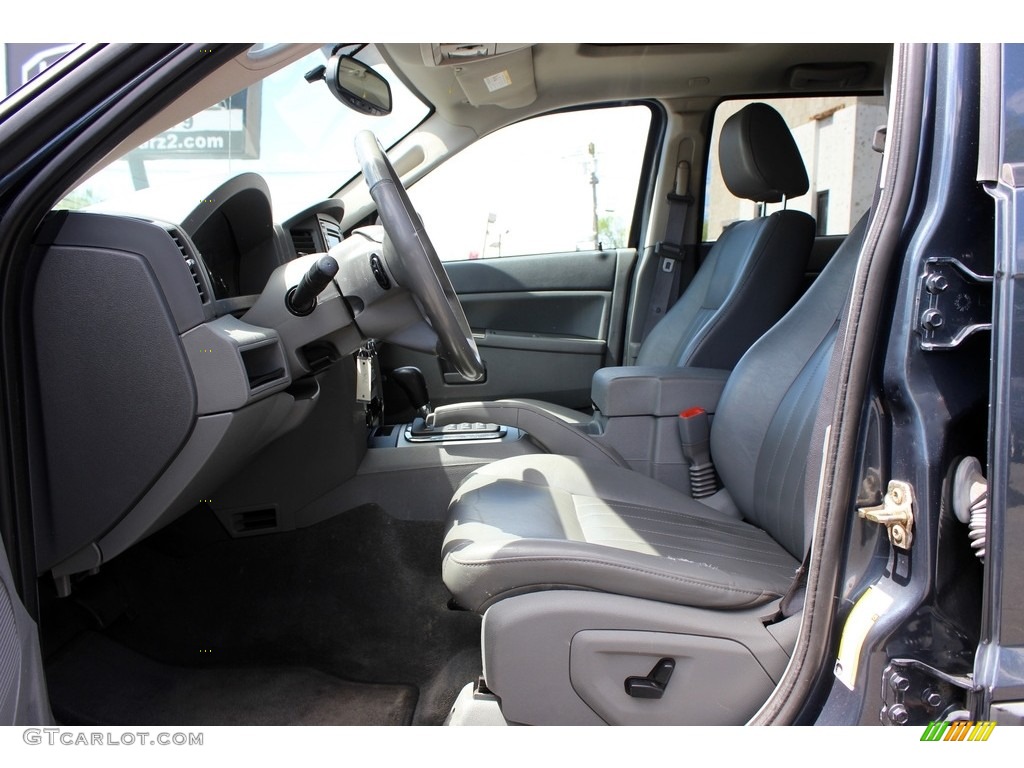 2007 Grand Cherokee Laredo 4x4 - Steel Blue Metallic / Medium Slate Gray photo #11