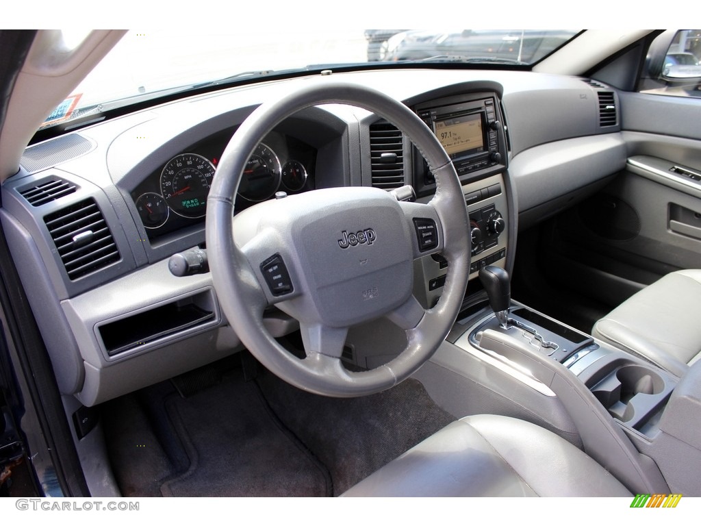 2007 Grand Cherokee Laredo 4x4 - Steel Blue Metallic / Medium Slate Gray photo #12