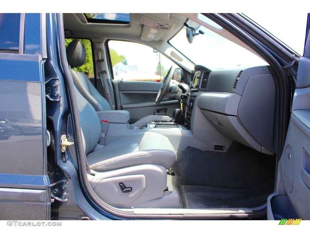 2007 Grand Cherokee Laredo 4x4 - Steel Blue Metallic / Medium Slate Gray photo #15