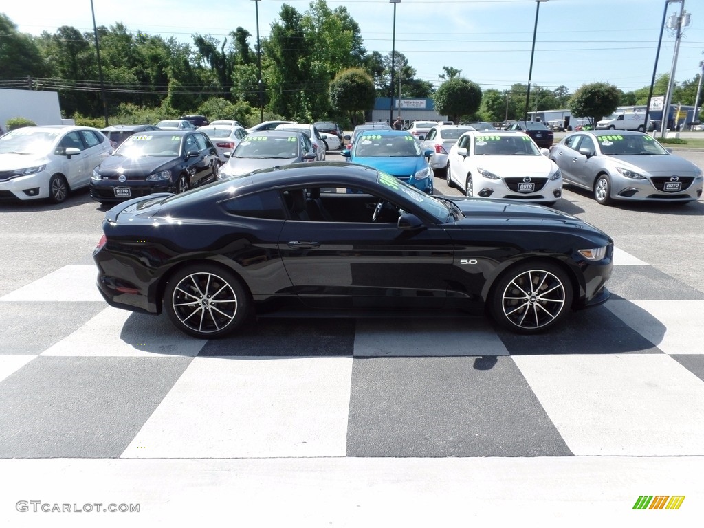 2016 Mustang GT Premium Coupe - Shadow Black / Ebony photo #3